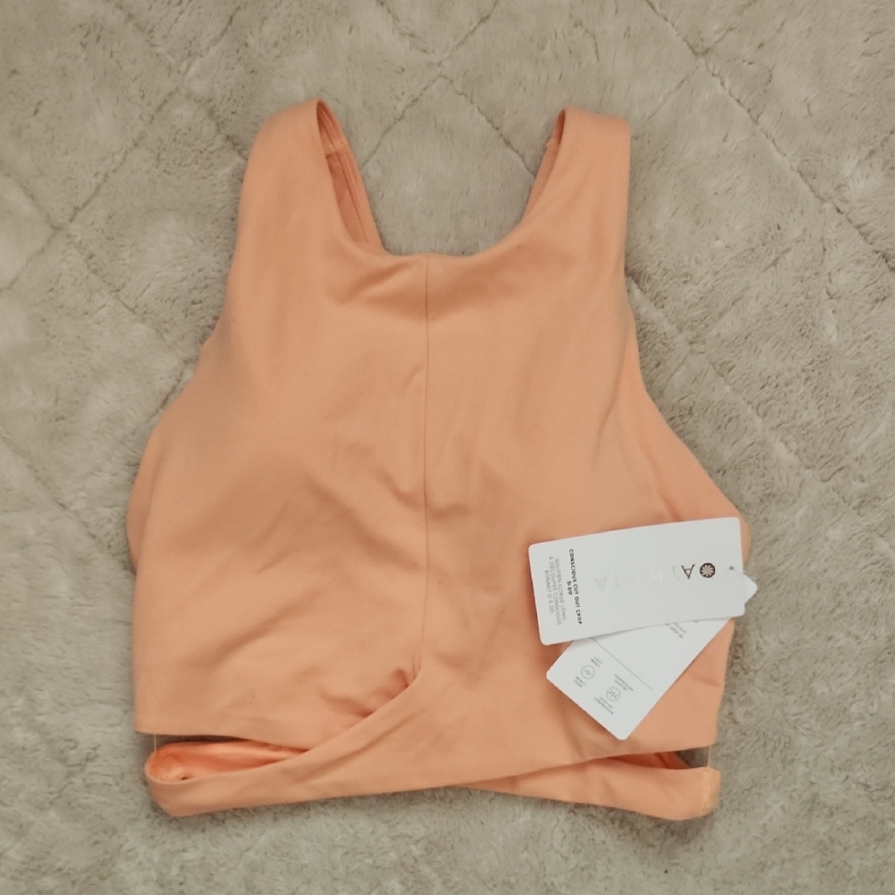 Athleta Conscious Cut Out Crop D-DD